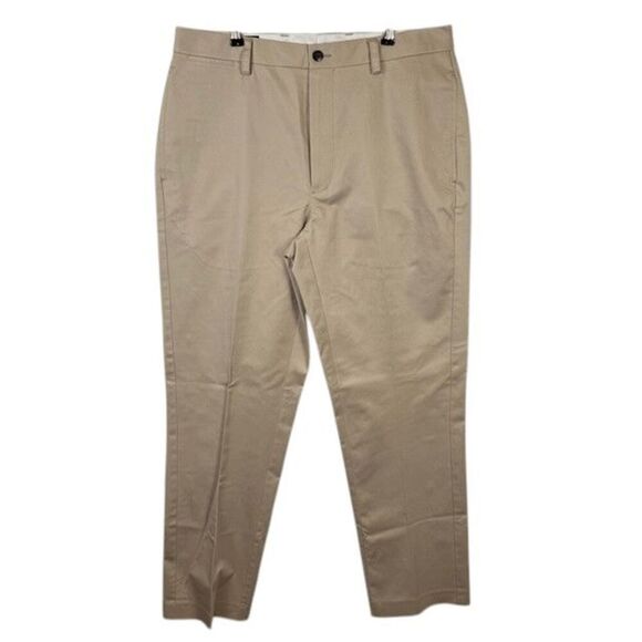 Orvis Ultimate Khakis Plain Front Pants Chinos Casual or Dress Pants Size 34x32 - Picture 2 of 14